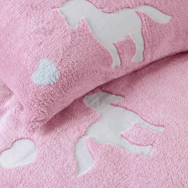 Glow in the dark Unicorn Roze