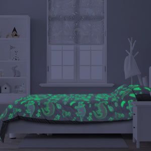 Glow in the dark Dinosaurs Grijs
