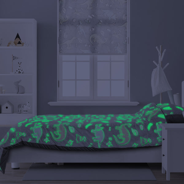 Glow in the dark Dinosaurs Grijs