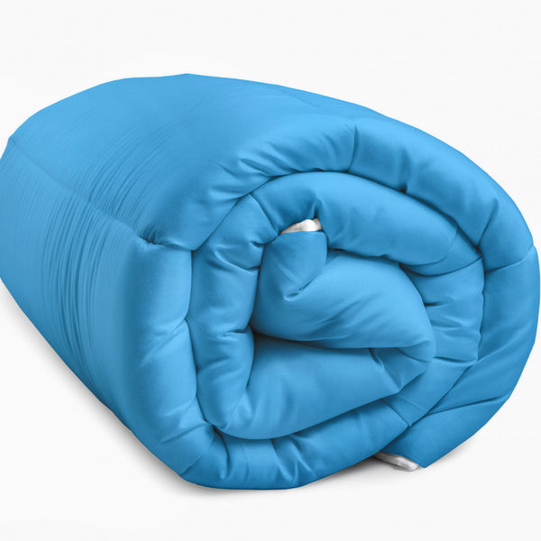 All-in one lazy dekbed Blauw 140 x 200