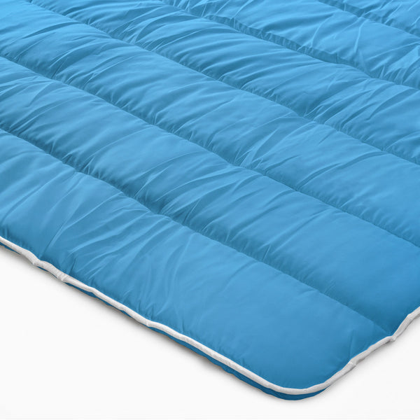 All-in one lazy dekbed Blauw 140 x 200