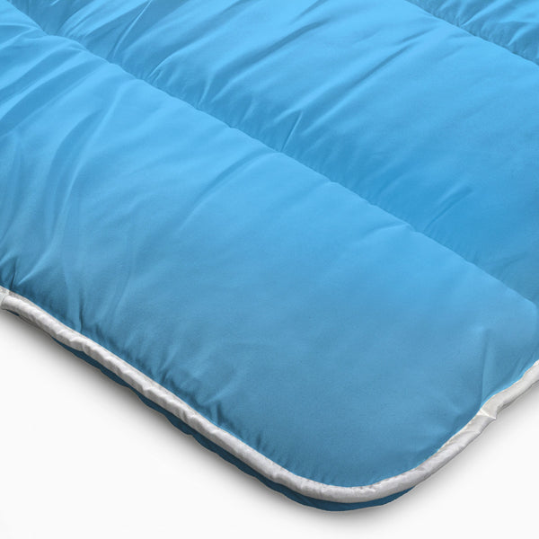 All-in one lazy dekbed Blauw 140 x 200