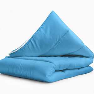 All-in one lazy dekbed Blauw 140 x 200