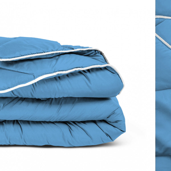 All-in one lazy dekbed Blauw 140 x 200
