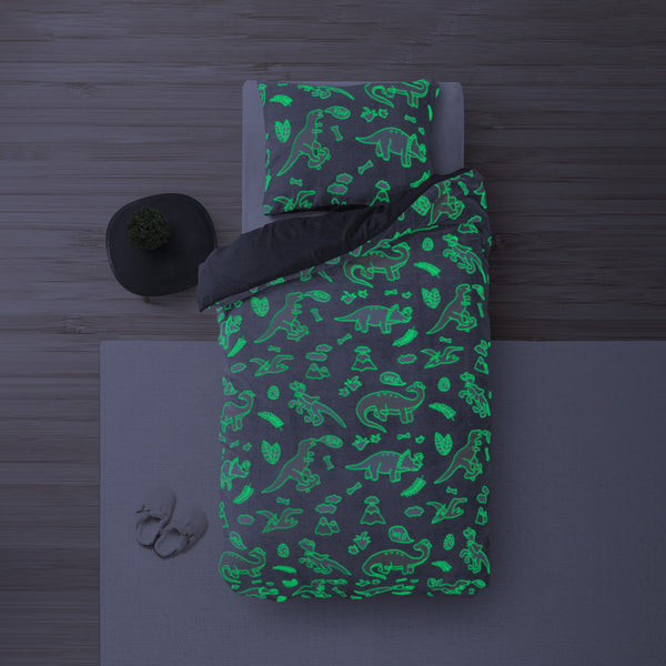 Glow in the dark Dinosaurs Grijs