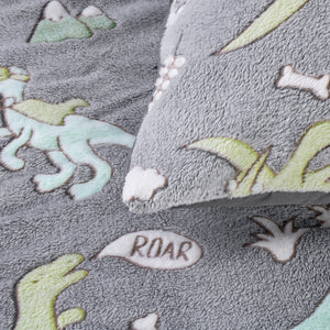 Glow in the dark Dinosaurs Grijs