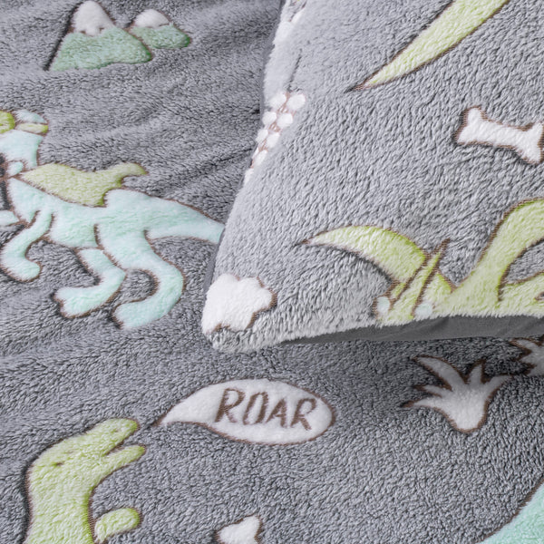 Glow in the dark Dinosaurs Grijs