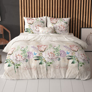 Lovely Flower Beige
