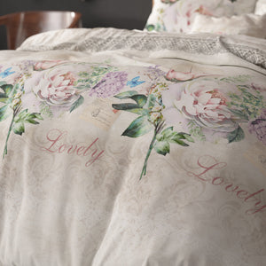 Lovely Flower Beige