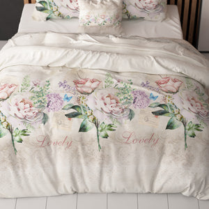 Lovely Flower Beige