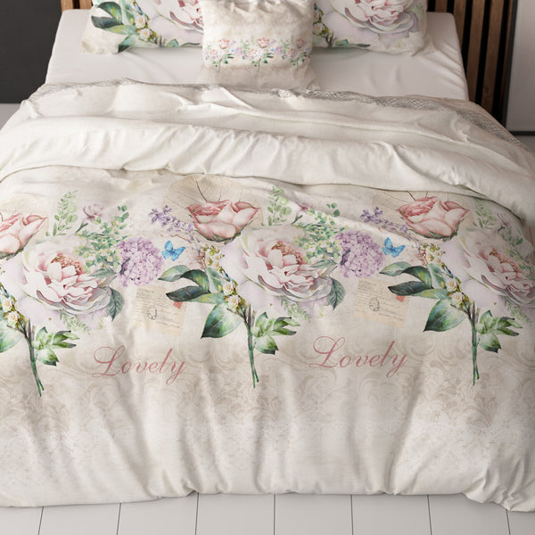 Lovely Flower Beige