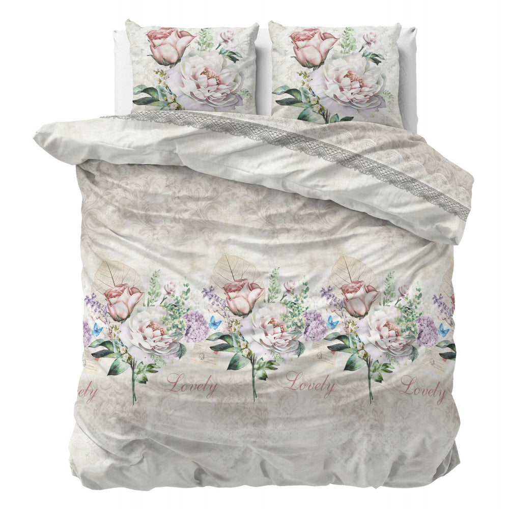 Lovely Flower Beige