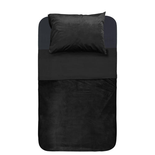 Velvet Piping Zwart