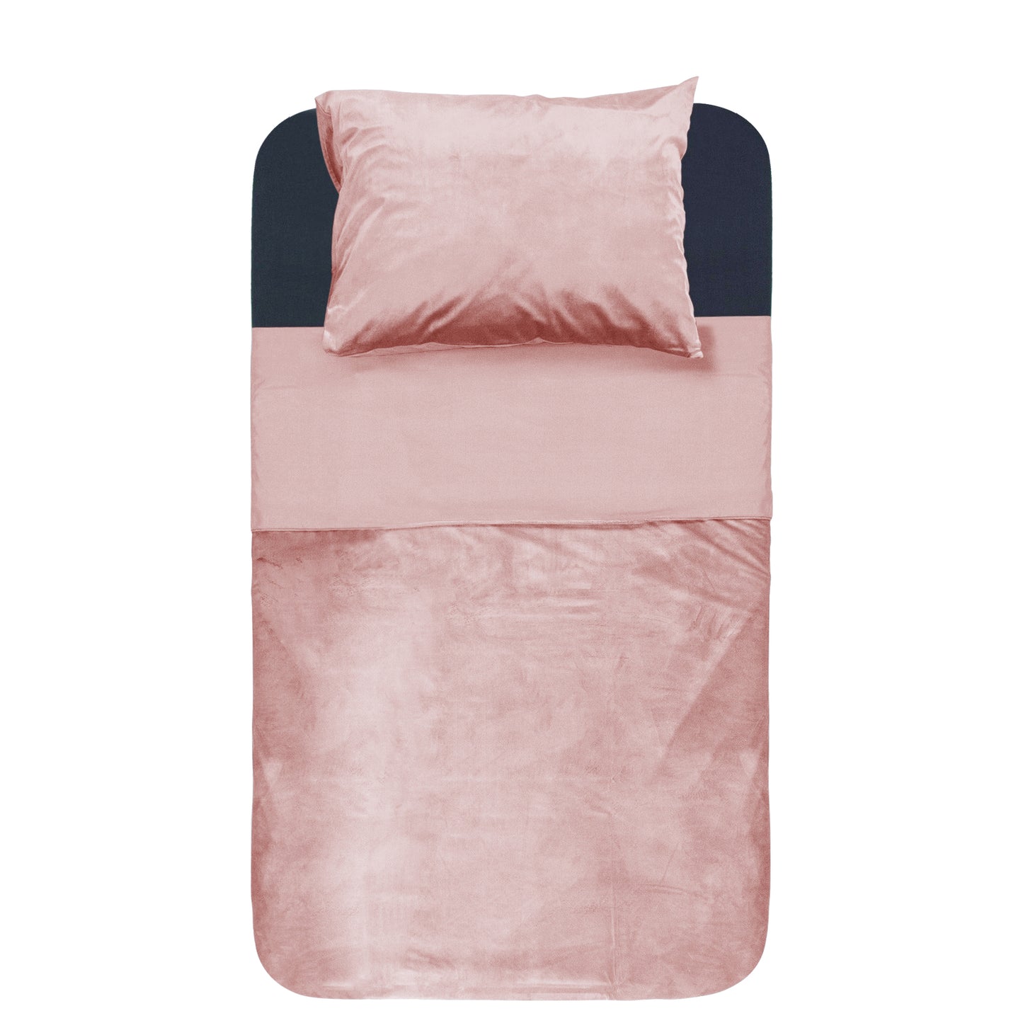 Velvet Piping Soft Pink
