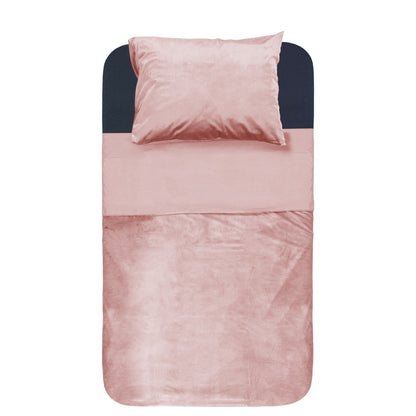 Velvet Piping Soft Pink
