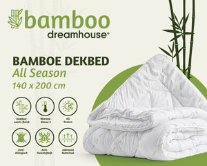 Bali Bamboe Dekbed Wit