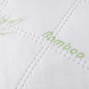 Bamboe Hoofdkussen Wit 60 70 cm