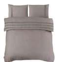 Bettbezug – Bali Taupe – 100 % Baumwolle