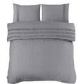 Bettbezug – Bali Grau – 100 % Baumwolle