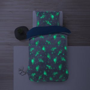 Glow in the dark Space Blauw