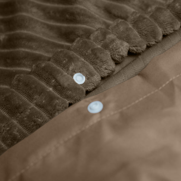 Rib Teddy Taupe