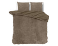 Bettbezug - Rippstrick-Teddy, Taupe