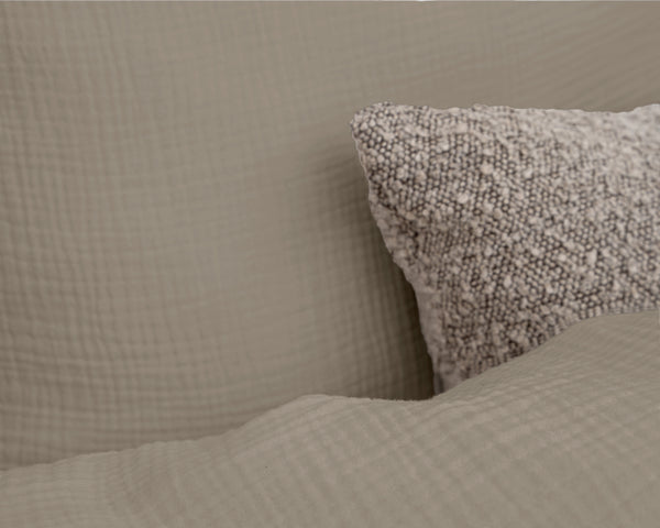 Mousseline Perkal Taupe