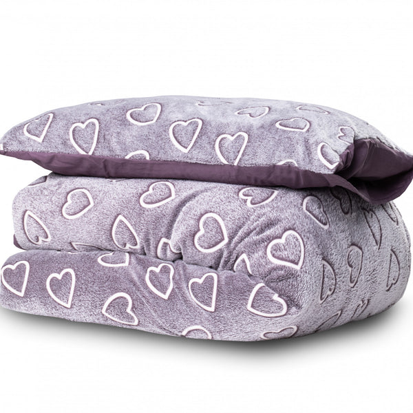 Glow in the dark Hearts Pink