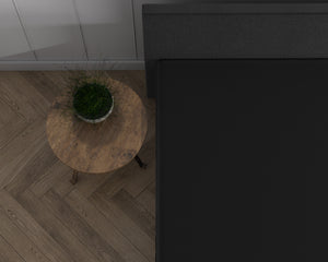 Dubbel Jersey 220 gr. Topper Hoeslaken Zwart