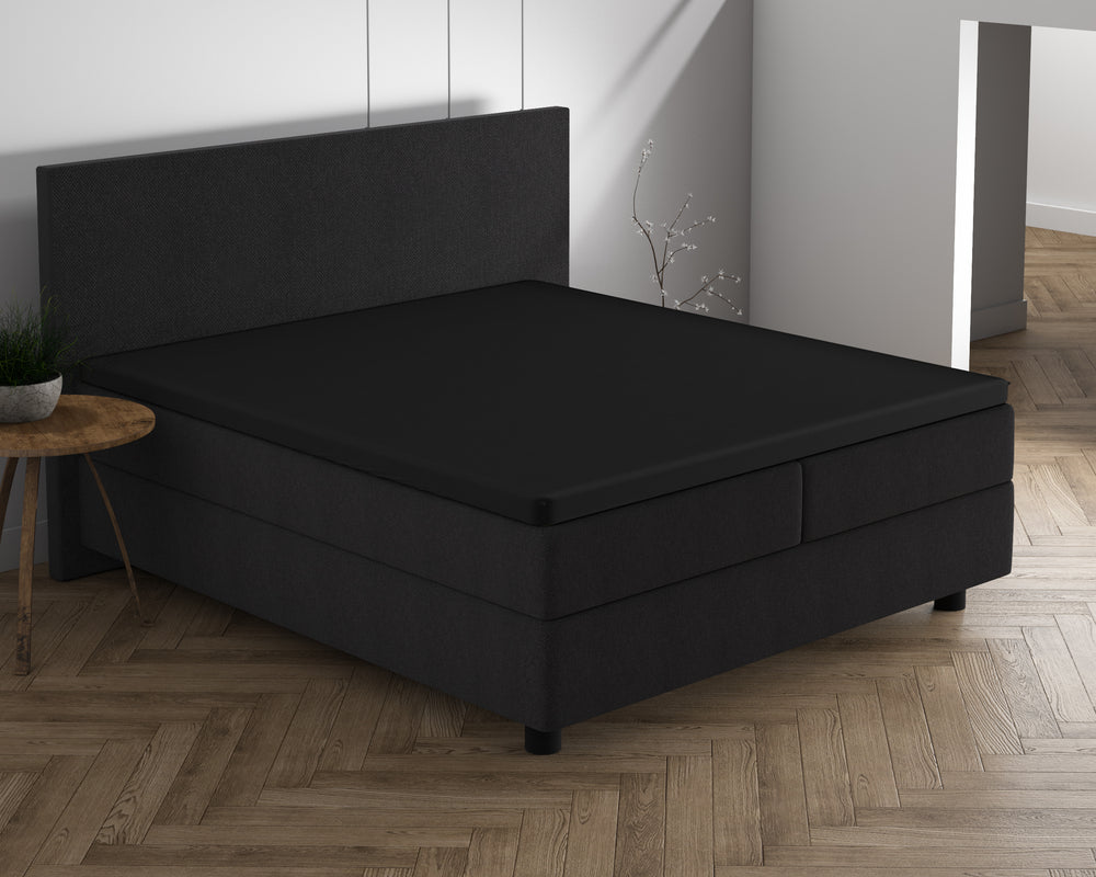 Dubbel Jersey 220 gr. Topper Hoeslaken Zwart