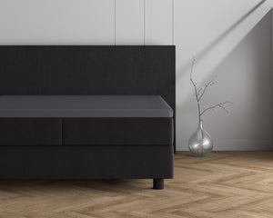 Double Jersey 220 gr. Topper Fitted Sheet Anthracite