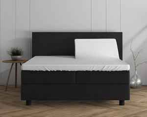 Dubbel Jersey 220 gr. Splittopper Hoeslaken Wit