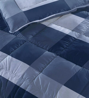 Dekbed Zonder Overtrek - Lileo All-in One Dekbed Anne – Blauw