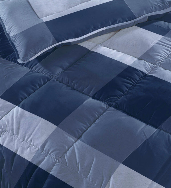 Dekbed Zonder Overtrek - Lileo All-in One Dekbed Anne – Blauw