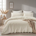 Bettbezug – Karomuster Teddy Beige