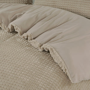 Check Teddy Taupe