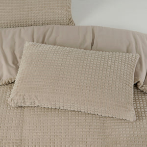 Check Teddy Taupe