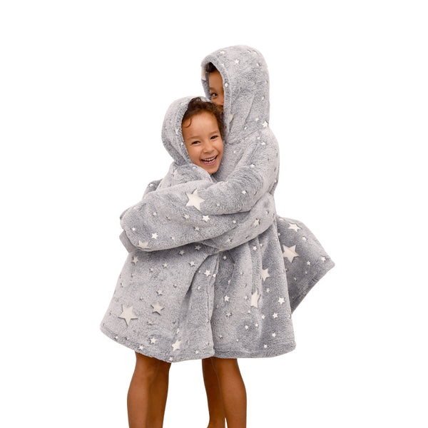 Stars hoodie Gray