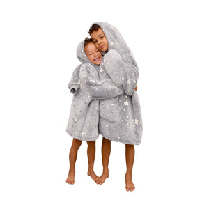 Stars hoodie Gray