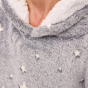 Stars hoodie Gray