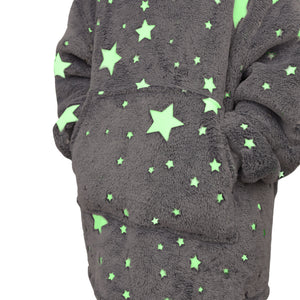 Stars hoodie Gray