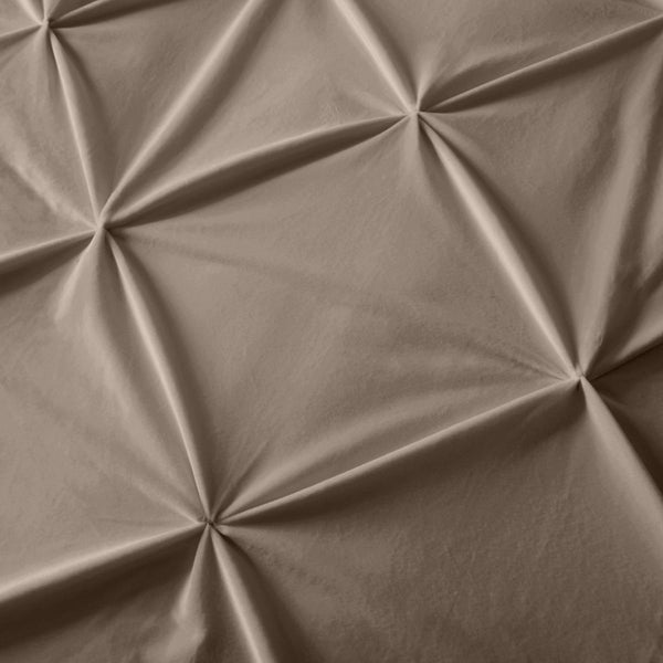 Velvet Pintuck Taupe