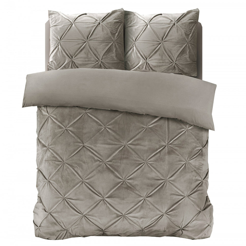 Velvet Pintuck Zand