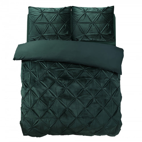 Velvet Pintuck Groen