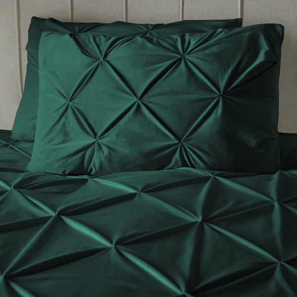 Velvet Pintuck Groen