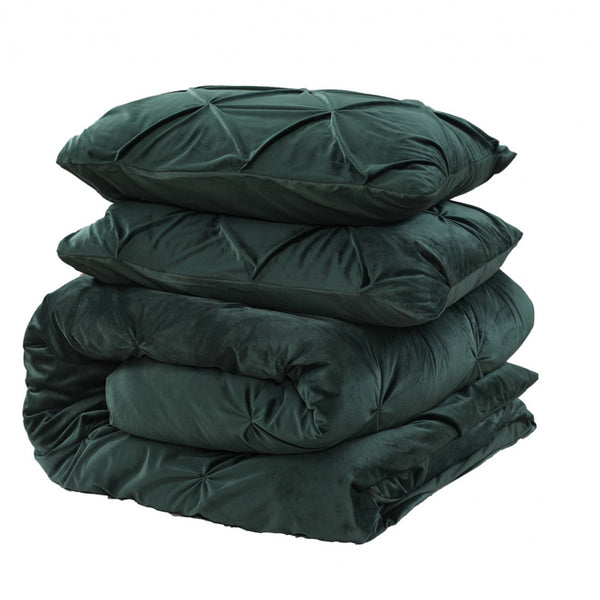 Velvet Pintuck Groen