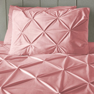 Velvet Pintuck Roze