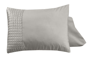 Velvet Band Sand/Grey 2-pack pillowcases Sand/Grey 60 x 70
