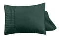 Velvet Band Green 2er-Pack Kissenbezüge Grün 60 x 70