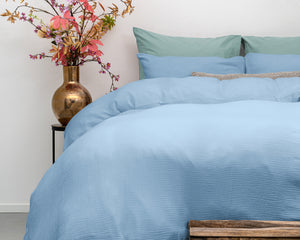 Muslin Percale Sky Blue